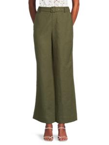 Широкие брюки Sivan Line Blend Cami NYC, зеленый