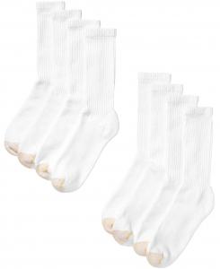 Набор из 8 мужских спортивных носков для экипажа Gold Toe