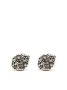 Rosa Maria серьги-гвоздики с бриллиантами, серебряный