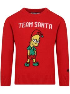 Джемпер команды Санты MC2 Saint Barth Kids, красный