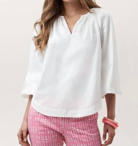 Топ Adina 2 в белом цвете Trina Turk