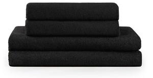 Банное полотенце Blumtal Krydda 4-teilig, черный - 70 x 140 см - количество предметов в наборе: 4