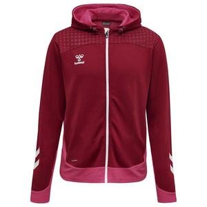 Толстовка Hummel Lead Full Zip, красный