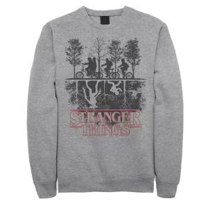 Мужской свитшот с перевернутым логотипом Netflix Stranger Things Licensed Character