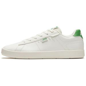 Кроссовки ANTA Skateboarding Shoes Men Low-top Ivory White/track Green, слоновая кость/зеленый