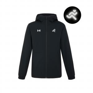 Термокуртка-пуховик с капюшоном, унисекс Under Armour, черный