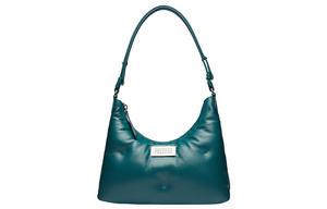 Кожаная плечевая сумка через плечо, маленькая дамская сумочка зеленого цвета Maison Margiela