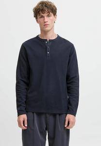 Топ Jack & Jones PREMIUM Long sleeved top, Dark Navy/Dark Blue