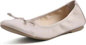 Женские балетки WHITE MOUNTAIN Sunnyside II с гибкой подошвой, Bone/Smooth