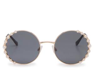 Солнцезащитные очки Kelly & Katie Pearl Jam Sunglasses, золотой металлик/слоновая кость/черный