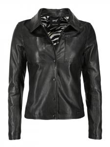 Кожаная куртка Maze, черный