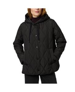 Женская свободная пуховая куртка с капюшоном Bernardo, Black