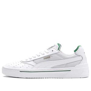 Кроссовки cali retro low top skate shoes white green Puma, белый