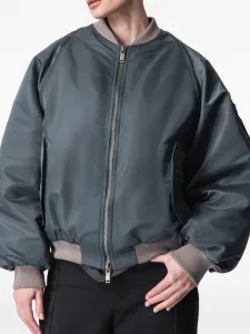 Бомбер с отделкой из овчины Article Ten, синий