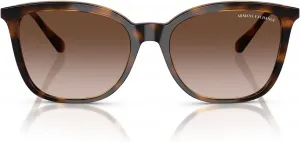 Солнцезащитные очки Armani Exchange 4151S, Shiny Havana/Brown Gradient Dark Brown