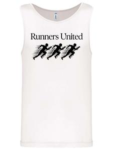 Майка-топ Sports Runners United белого цвета F4NT4STIC