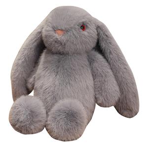 Плюшевая кукла длинноухий друг кролик высота 30cm/38cm/48cm MERCONSER, серый