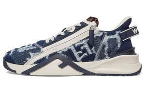 Кроссовки Flow FENDI, синие