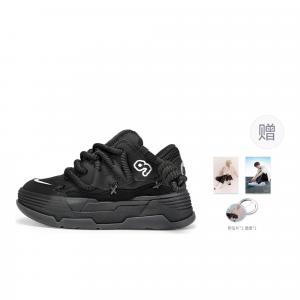 Скейтборд обувь унисекс низкие черные CN, Black Warrior (Рекомендуем взять на размер больше)