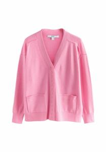 Кардиган Next TALL FIT V-NECK WITH POCKETS, Pink