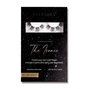 Искусственные ресницы maxi box - 5 paar - schwarz. Aylashes, the iconic maxi (12mm-15mm), количество 1 шт.