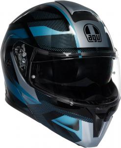 AGV streetмодульный шлем ledro, Black Matt/Blue