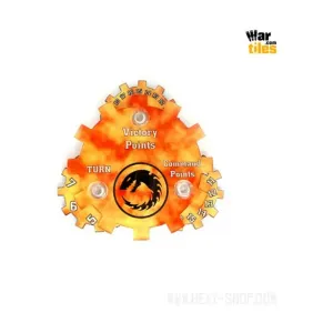 Warhammer Battle Tracker — Тиранические пришельцы (образец Кракена), War Tiles - Battle Trackers