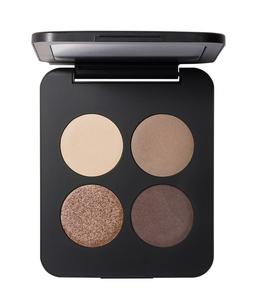 Румяна YoungBlood Pressed Mineral Eyeshadow Quad, Taupe Smoke, 4g