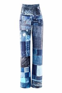 Спортивные брюки Winshape Functional Comfort Culottes CUL101C, цвет patchwork blue