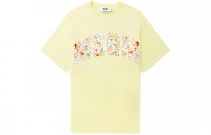 MSGM Футболка женская светло-желтая