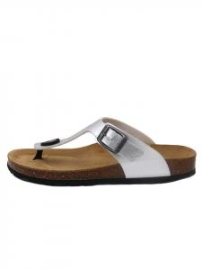 Шлепанцы billowy, серебряный