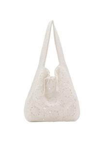 Сумка-шоппер MANGO G--Nona, белый