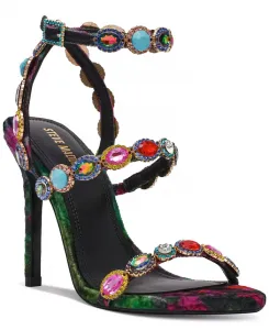 Тамала сандалии на тонких бретелях с украшениями из драгоценных камней Steve Madden, мультиколор