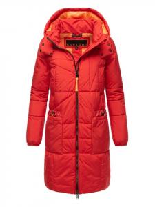 Пуховик Navahoo Bliblablubb 14, цвет salsa red