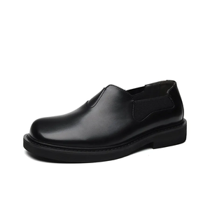 SOBB Повседневные кожаные туфли мужские низкие, черные