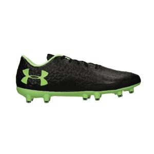 Футбольные бутсы Under Armour Magnetico Pro FG, чёрные и зелёные