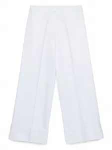 Брюки с карманами Marni Kids, белый