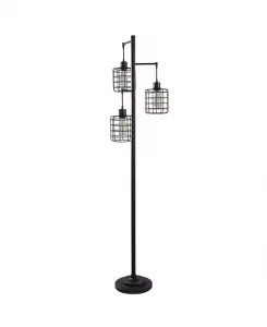 Стальной напольный светильник Stylecraft Stylecraft Home Collection, black