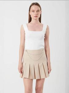 MixRay Юбка в бежевом цвете