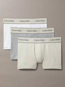 Трусы Heritage Stretch Cotton Calvin Klein, Pack of 3, Grey/White/Pale Green
