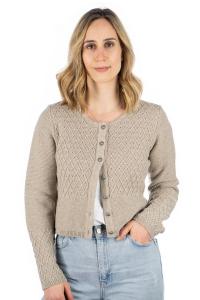 Кардиган OS Trachten Strickjacke Swoyar, цвет ecrue