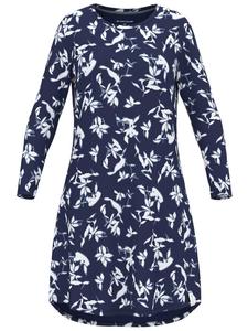 Ночная рубашка Sitia темно-синего цвета по всей поверхности Tom Tailor