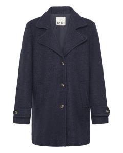 Пальто межсезонное ICHI  IHSTIPA, темно-синий