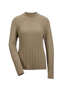 Свитер с воротником-стойкой и миксом узоров Madeleine, мультиколор