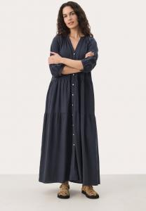 Длинное платье Part Two, темно-синий