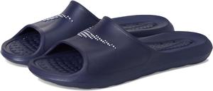 Сандалии Nike Victori One Shower Slide, цвет Midnight Navy/White/Midnight Navy