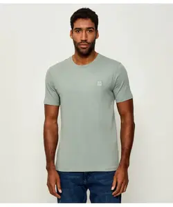 Истории о футболках Regular fit Boss Orange, зеленый