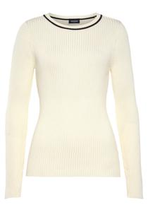 Тонкий вязаный свитер HECHTER PARIS Sweater, белый