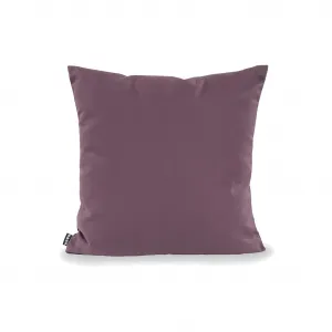 Декоративная подушка Classic Uni чехол с наполнителем, 1 штука, 50/50 см H.O.C.K., Brombeer + unifarben
