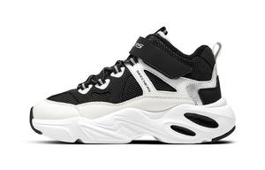 Детские кроссовки GS Mid-top черные/белые Skechers, белый